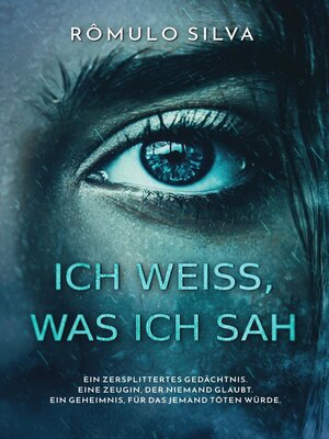 cover image of Ich weiß, was ich sah
